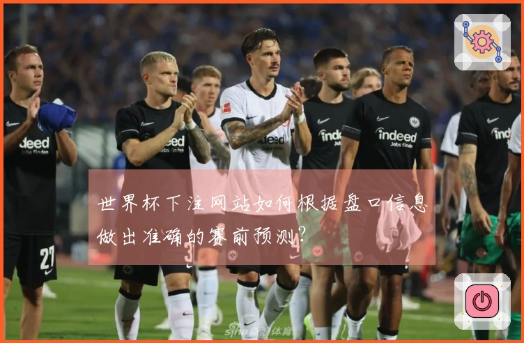 世界杯下注网站如何根据盘口信息做出准确的赛前预测？